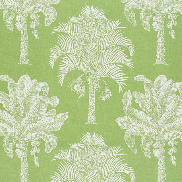 Schumacher Grand Palms Leaf Fabric
