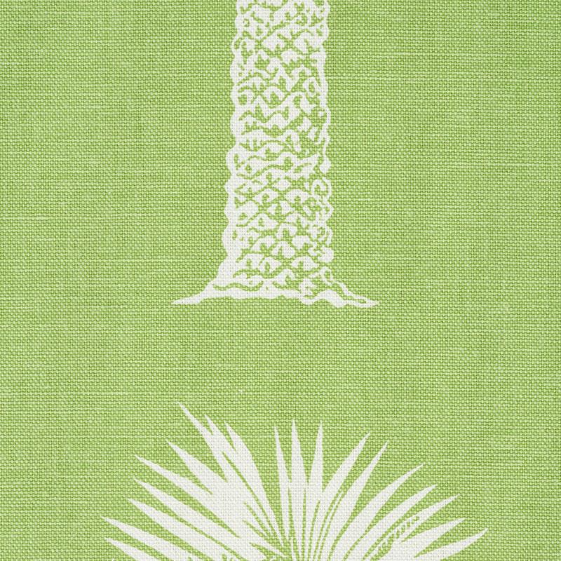 Schumacher Grand Palms Leaf Fabric
