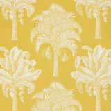 Schumacher Grand Palms Gold Fabric