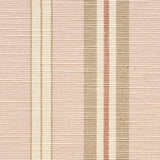 Schumacher Lewis Stripe Blush Fabric