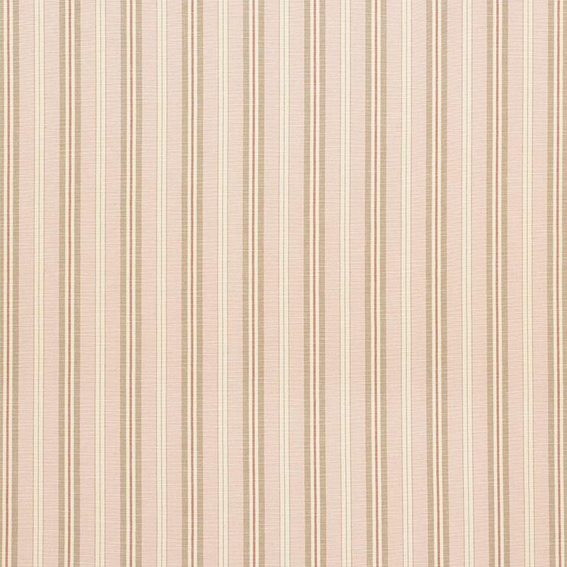 Schumacher Lewis Stripe Blush Fabric