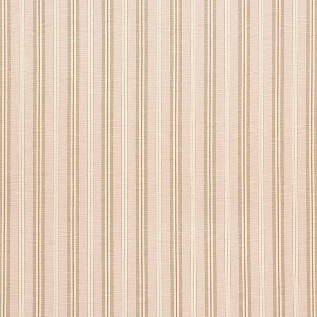 Schumacher Lewis Stripe Blush Fabric