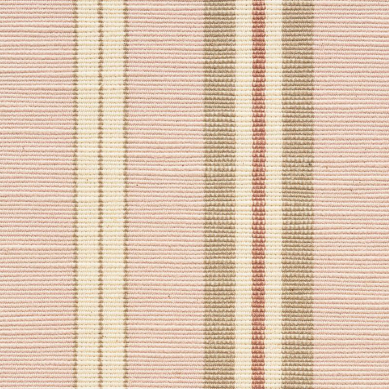 Schumacher Lewis Stripe Blush Fabric
