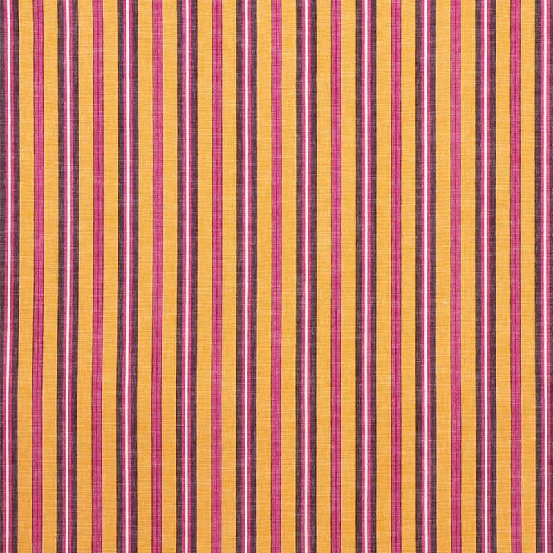Schumacher Lewis Stripe Gold Fabric