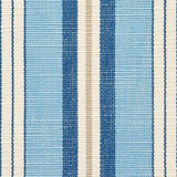 Schumacher Lewis Stripe Blue Fabric
