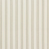 Schumacher Lewis Stripe Stone Fabric