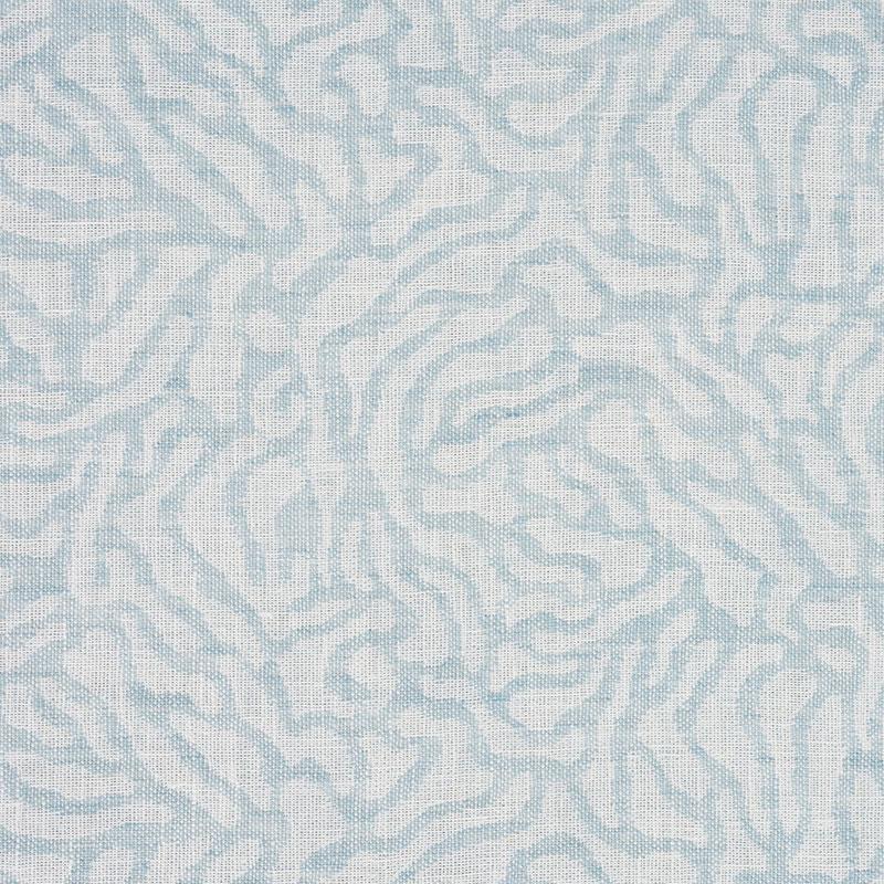 Schumacher Cora Double Face Casement Sky Fabric