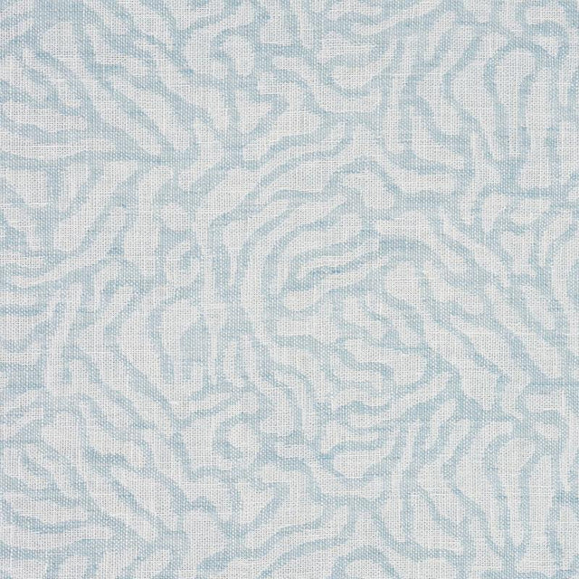 Schumacher Cora Double Face Casement Sky Fabric