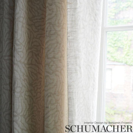 Schumacher Cora Double Face Casement Linen Fabric