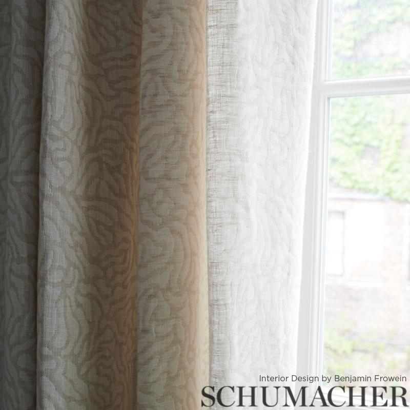 Schumacher Cora Double Face Casement Linen Fabric