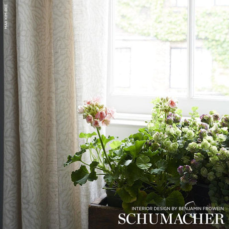 Schumacher Cora Double Face Casement Linen Fabric