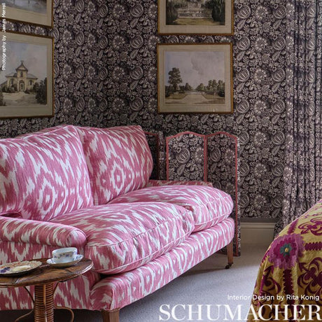 Schumacher Dorset Azalea Fabric