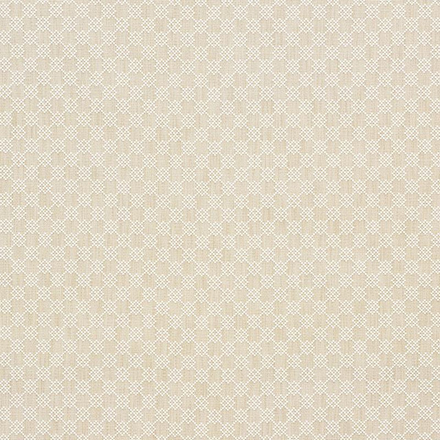 Schumacher Albert Fret Natural Fabric