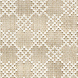 Schumacher Albert Fret Natural Fabric