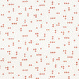 Schumacher Great Rock Embroidery Coral Fabric