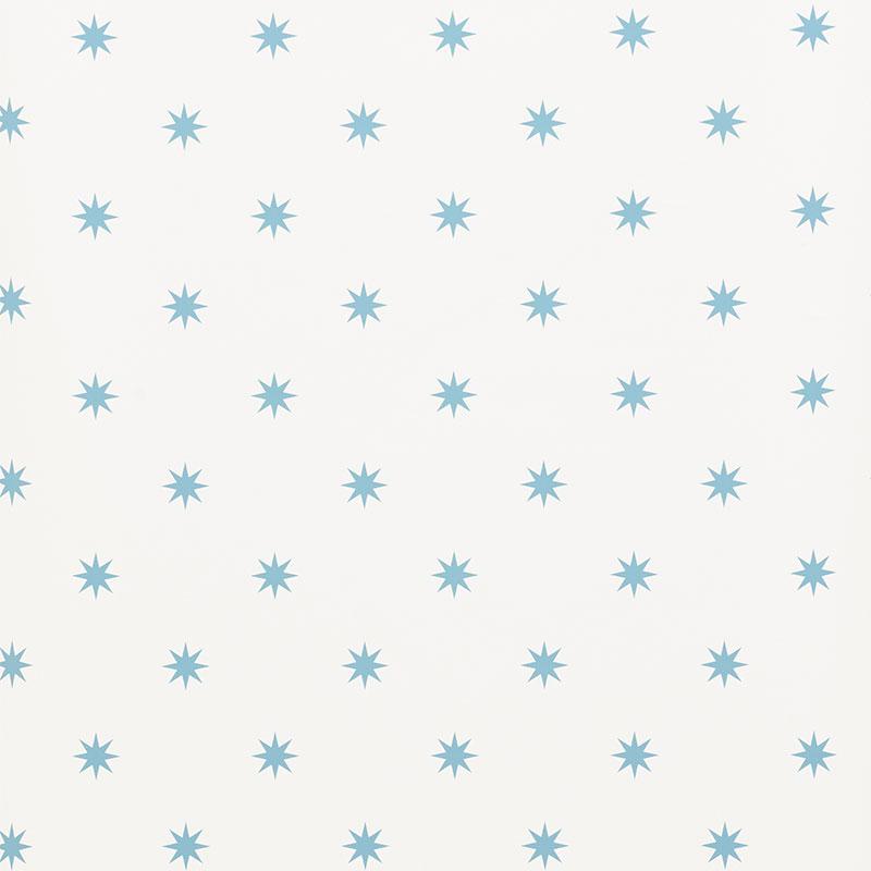 Schumacher Stargaze Blue Wallpaper