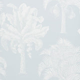 Schumacher Grand Palms Mineral Wallpaper
