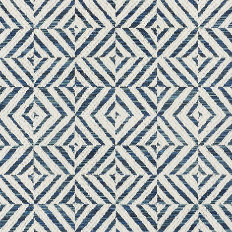 Schumacher Jubilee Blue Fabric