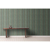 Threads PAINTED STRIPE TEAL Wallpaper