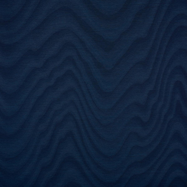 Schumacher Claridge Indigo Wallpaper