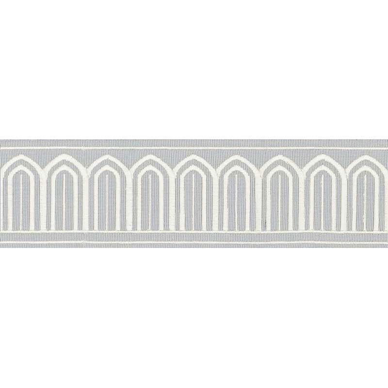 Schumacher Sky Arches Embroidered Tape Medium