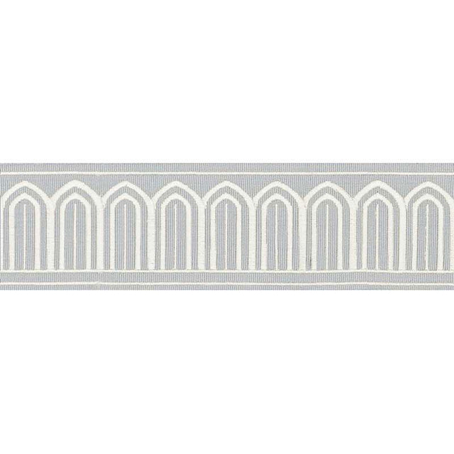 Schumacher Sky Arches Embroidered Tape Medium