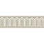 Schumacher Taupe Arches Embroidered Tape Medium