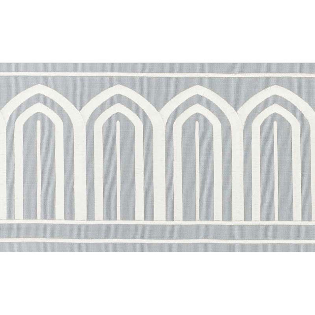 Schumacher Sky Arches Embroidered Tape Wide