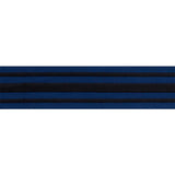 Schumacher Black On Navy Military Stripe Tape