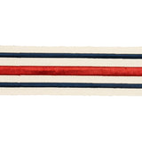 Schumacher Red & Navy Military Stripe Tape