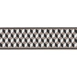 Schumacher Grisaille & Noir Tumbling Blocks Tape