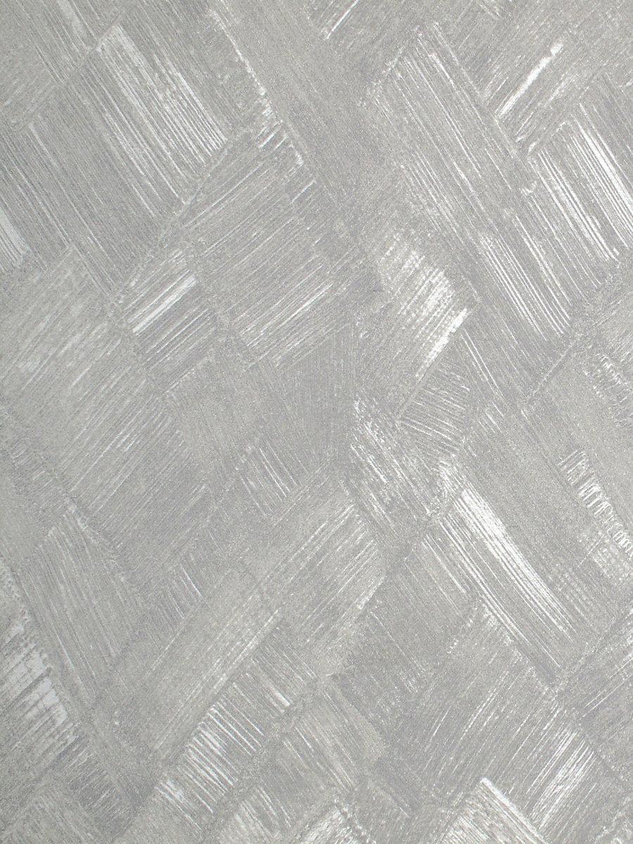 Scalamandre Vector Cross Silver Fabric
