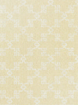 Scalamandre Suzhou Lattice Raffia Weave Straw Wallpaper