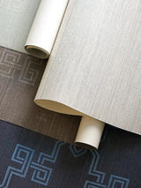 Scalamandre Suzhou Lattice Raffia Weave Straw Wallpaper