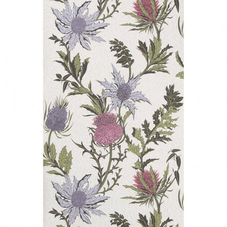 Cole & Son THISTLE LILAC/CERISE/WHITE Wallpaper