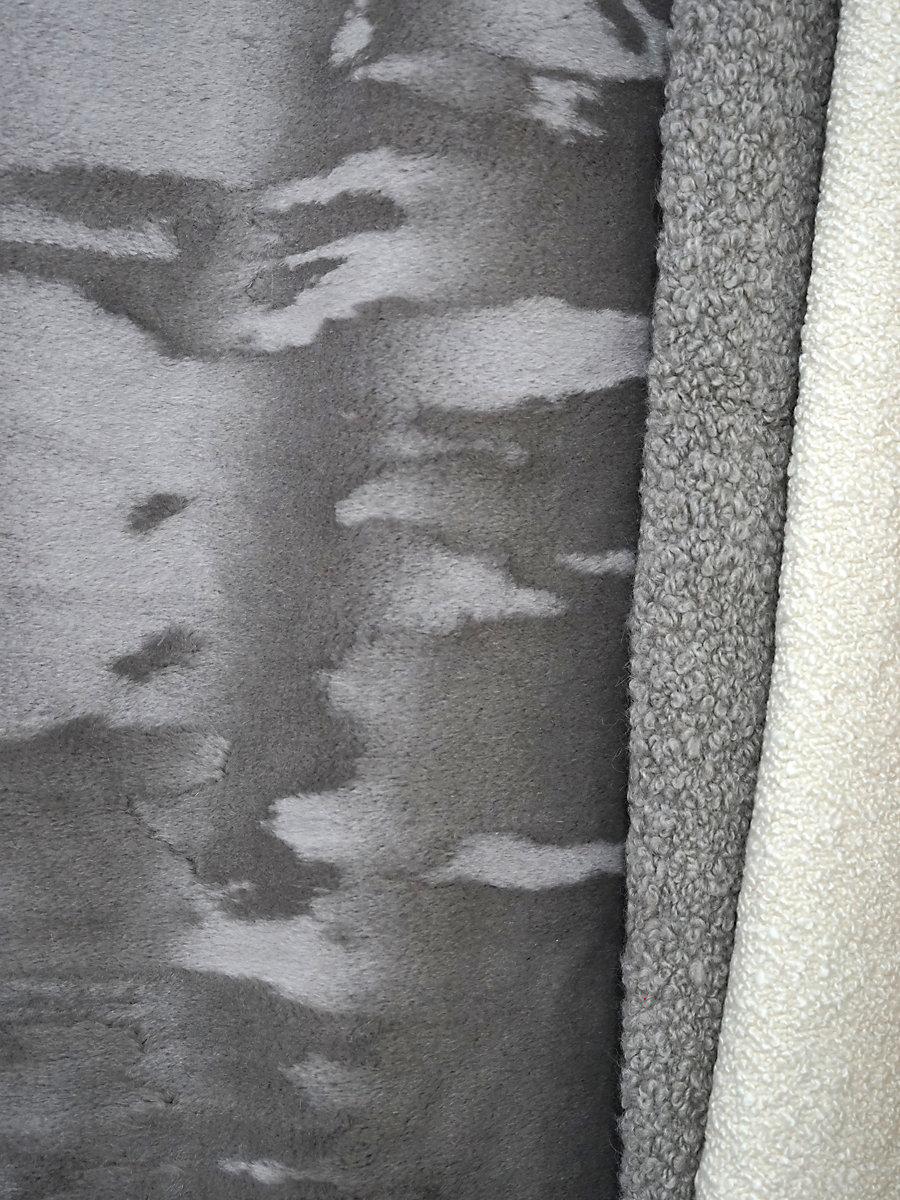 Scalamandre Mouton Boucle Ash Brown Fabric
