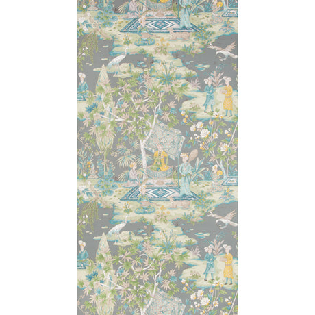 Brunschwig & Fils LODI GARDEN GREY Wallpaper