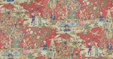 Brunschwig & Fils Lodi Garden Red Wallpaper