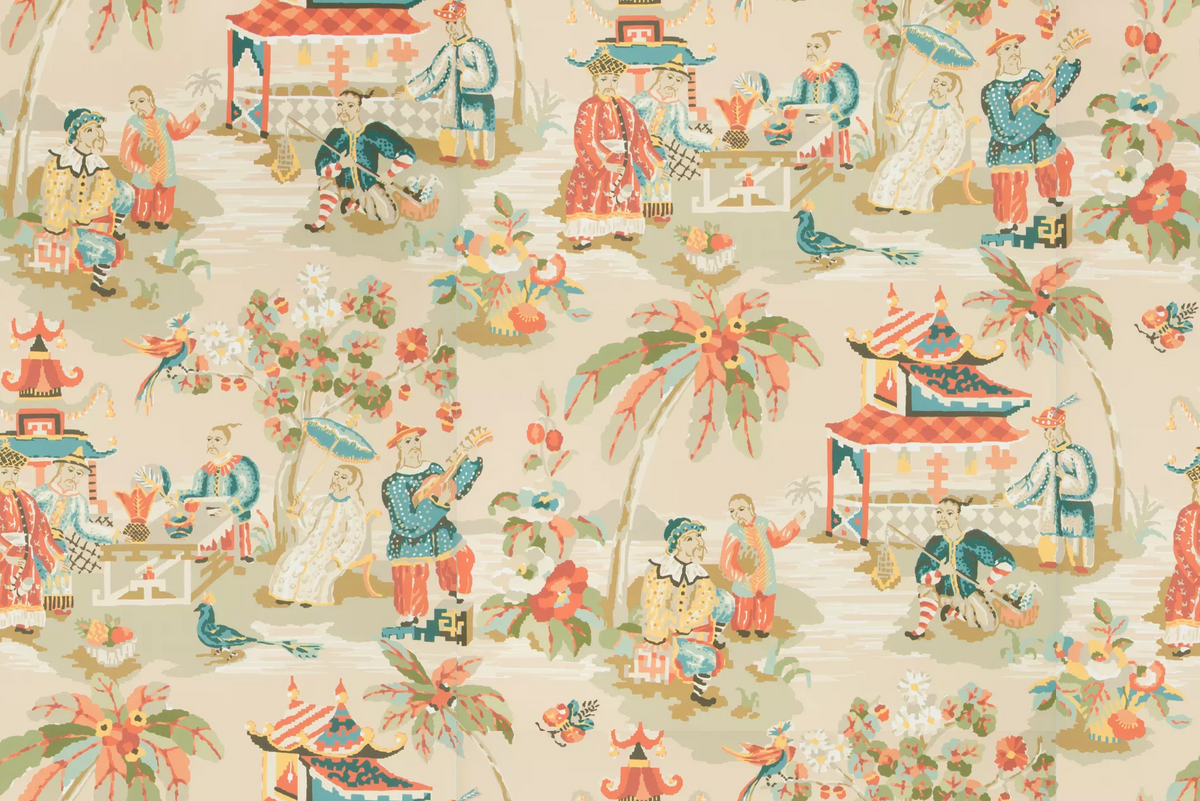 Brunschwig & Fils XIAN VANILLA Wallpaper
