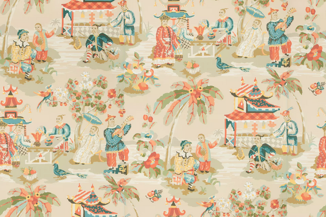 Brunschwig & Fils XIAN VANILLA Wallpaper