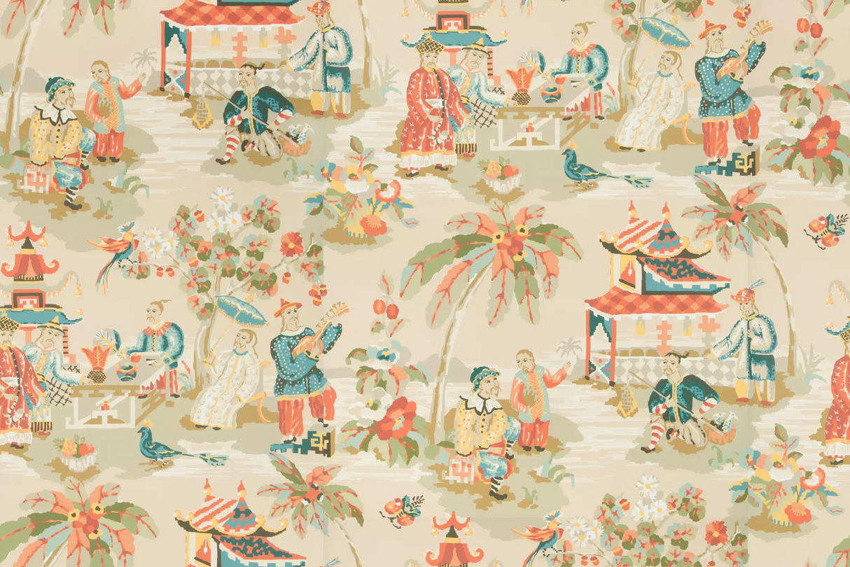 Brunschwig & Fils XIAN VANILLA Wallpaper