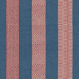 Lee Jofa BERBER DENIM/RUBY Upholstery Fabric