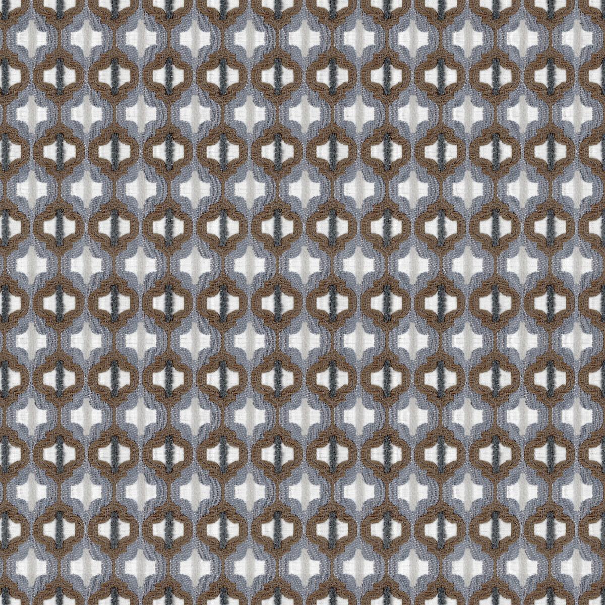 Kravet Turned Out Tile Colonial Blue Fabric