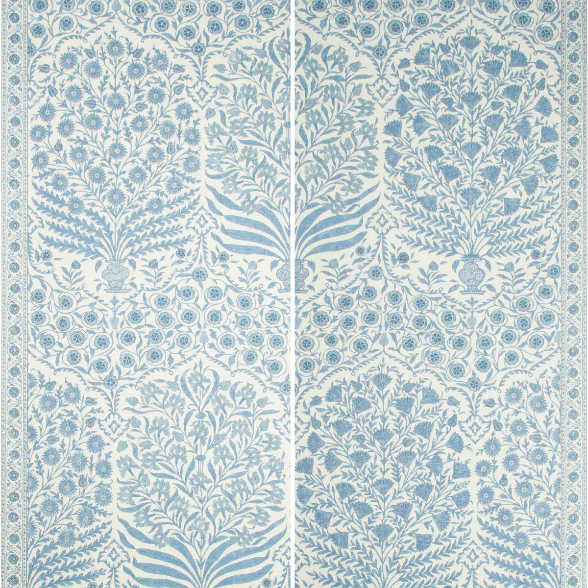 Lee Jofa SAMEERA PAPER BLUE/INDIGO Wallpaper