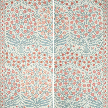 Lee Jofa SAMEERA PAPER RED/BLUE Wallpaper