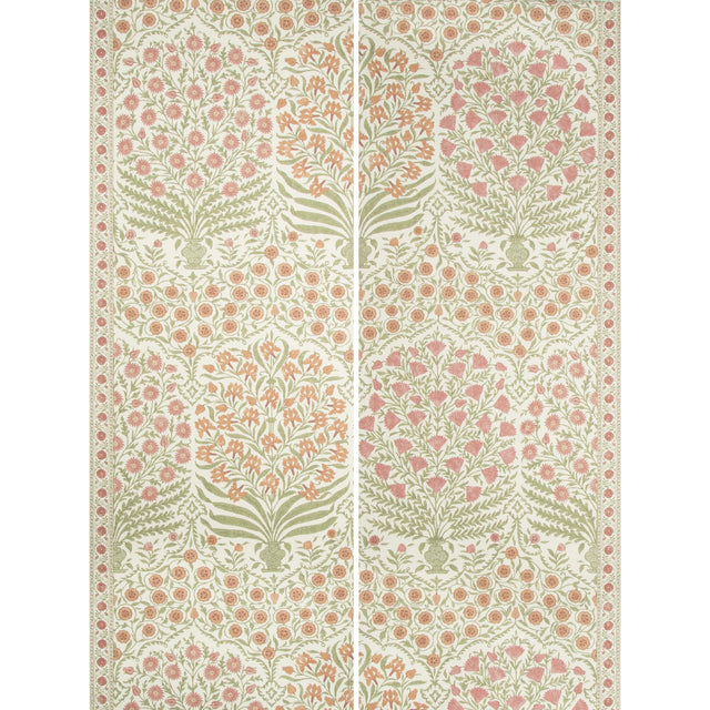 Lee Jofa SAMEERA PAPER SPICE/BERRY Wallpaper