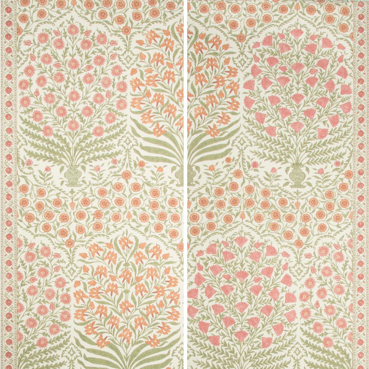 Lee Jofa SAMEERA PAPER SPICE/BERRY Wallpaper