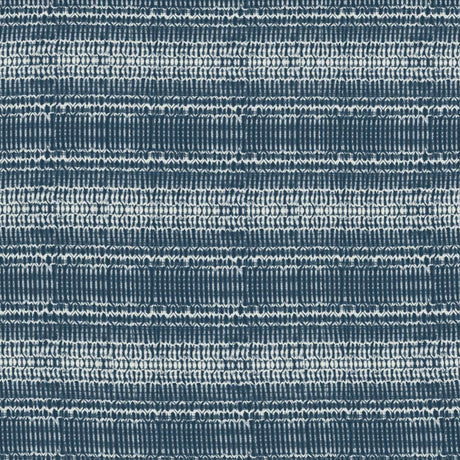 Kasmir Accordion Indigo Fabric