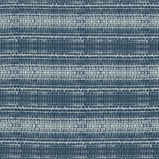 Kasmir Accordion Indigo Fabric