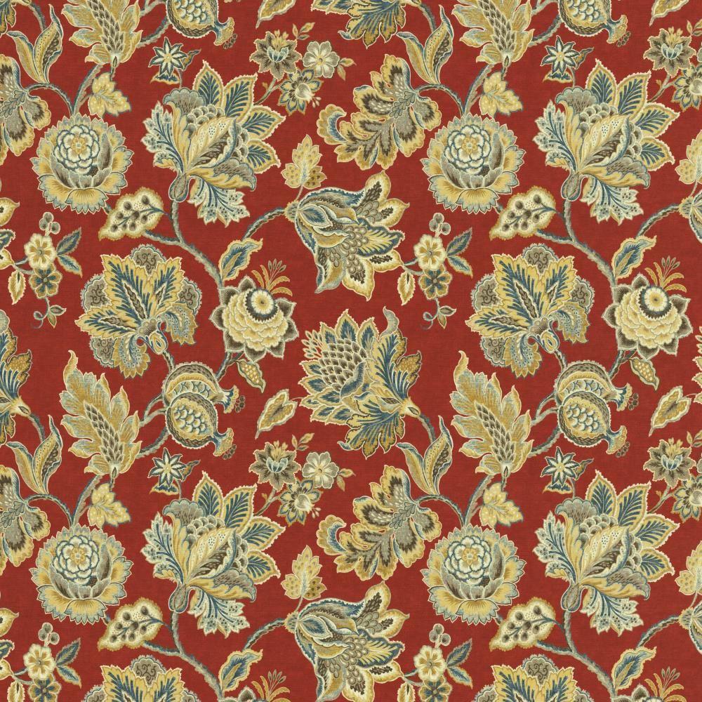Kasmir Birmingham Crimson Fabric